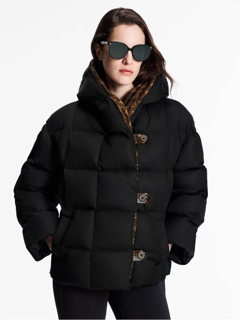 Louis Vuitton Long-Sleeved Pillow Puffer Jacket